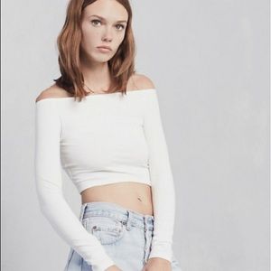Reformation ‘Pine’ Cropped Top